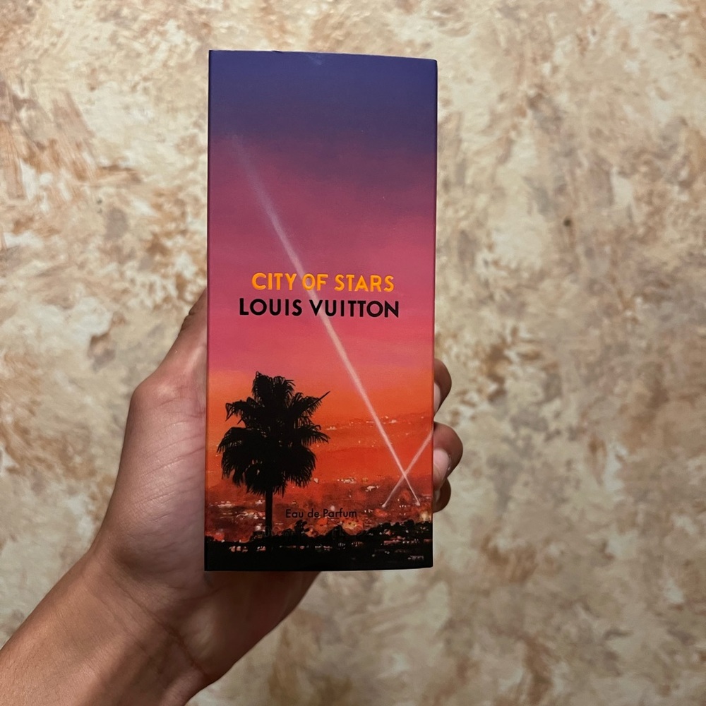 Louis Vuitton City of Stars Perfume Box - Purple and Orange